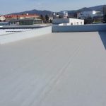 na plochú strechu bola použitá kvalitná hydroizolácia